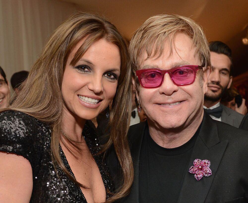 Elton John y Britney Spears unen talentos para componer un nuevo tema Elton John y Britney Spears unen talentos para componer un nuevo tema