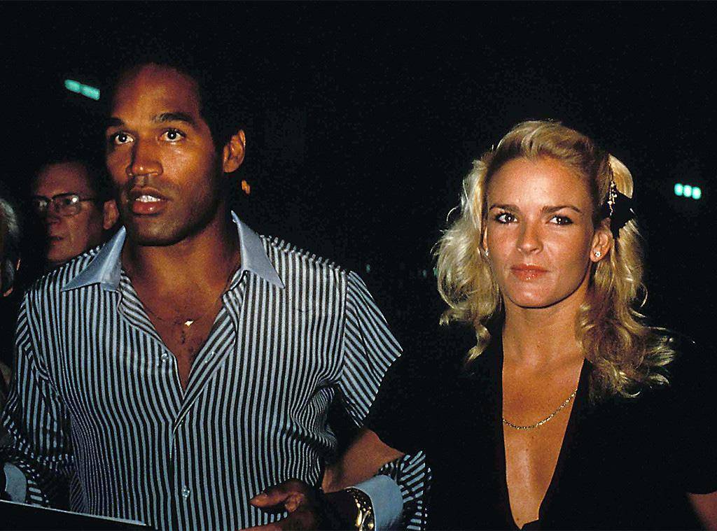 O.J. Simpson y Nicole Brown