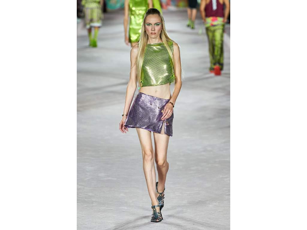 Versace, Spring 2022. Versace, Spring 2022.
