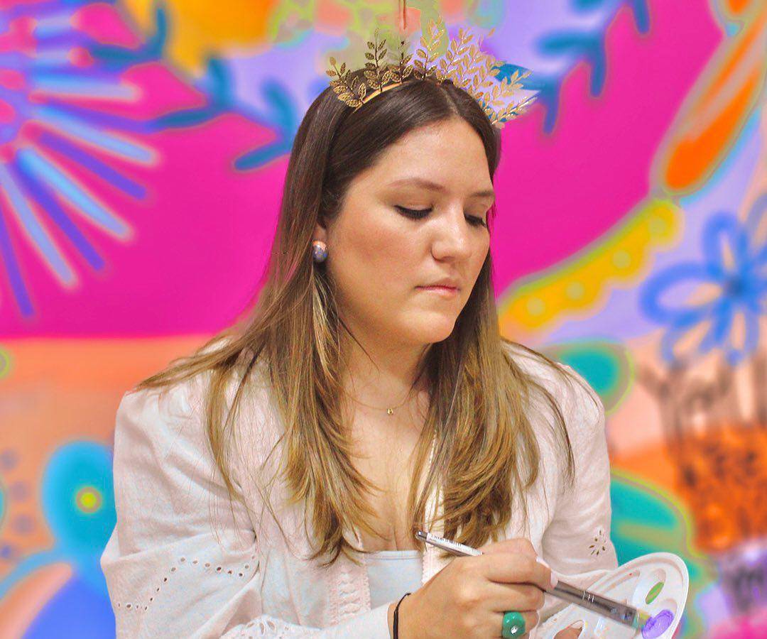 Andrea Guerrero y su pop art con sello hondureño Andrea Guerrero y su pop art con sello hondureño