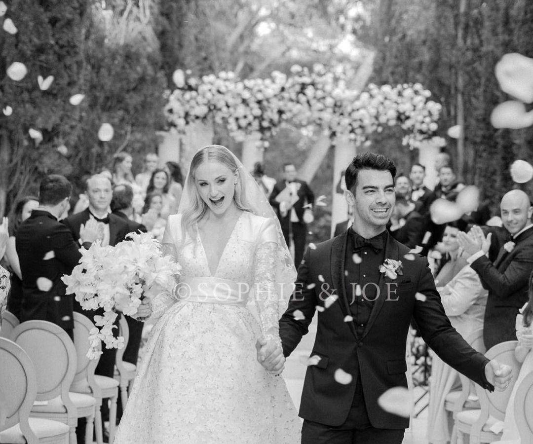 Joe y Sophie se casaron en 2019. Joe y Sophie se casaron en 2019.