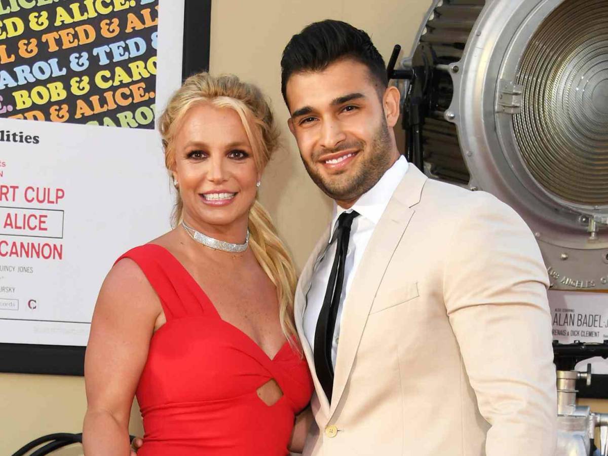 Britney y su exesposo Sam Asghari