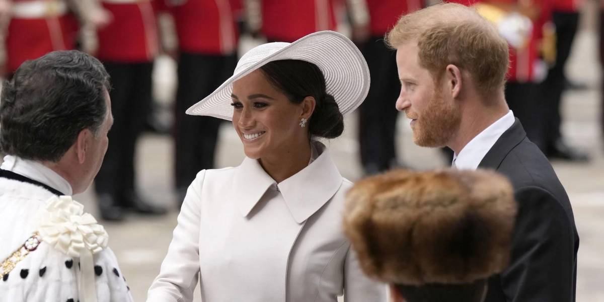 Los Duques de Sussex presentes. Los Duques de Sussex presentes.