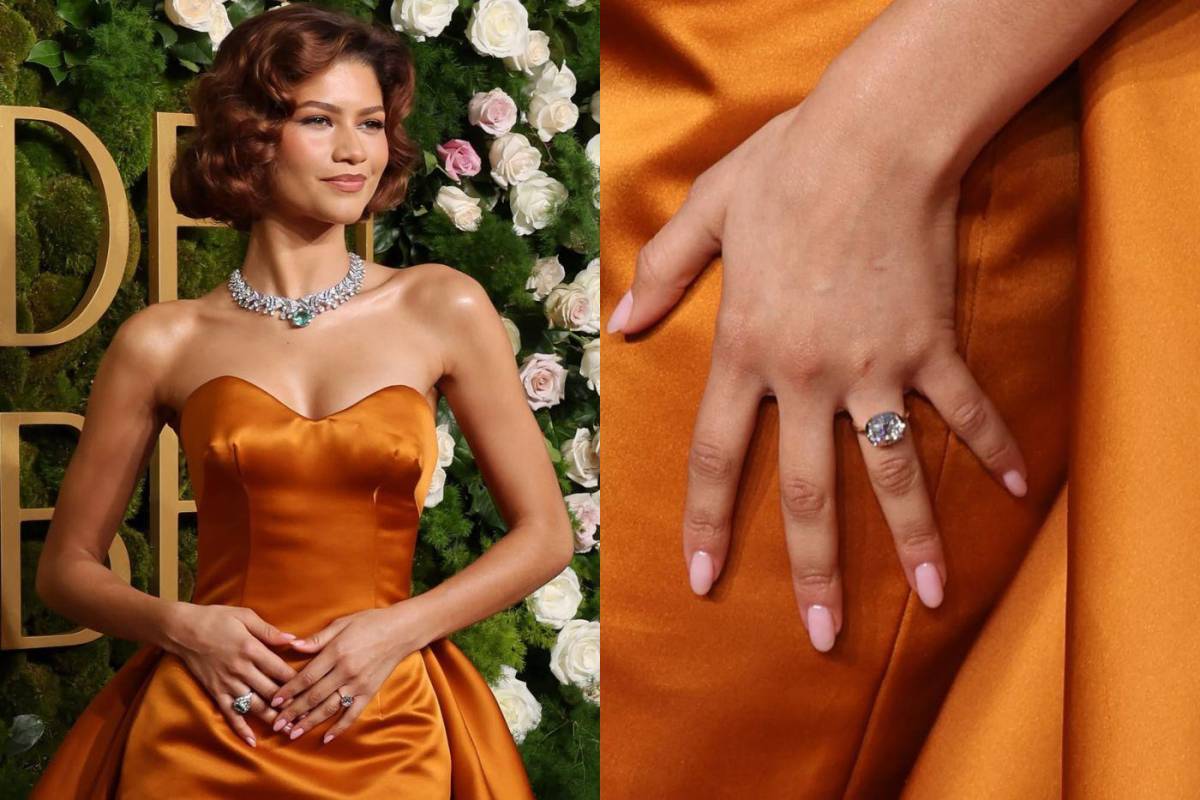 Zendaya en los Golden Globes 2025. Zendaya en los Golden Globes 2025.
