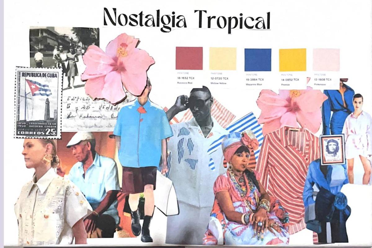 El moodboard de la colección que la estudiante de Diseño de Modas de Unitec presentará en la edición 2025 de BAC Estilo Moda El moodboard de la colección que la estudiante de Diseño de Modas de Unitec presentará en la edición 2025 de BAC Estilo Moda