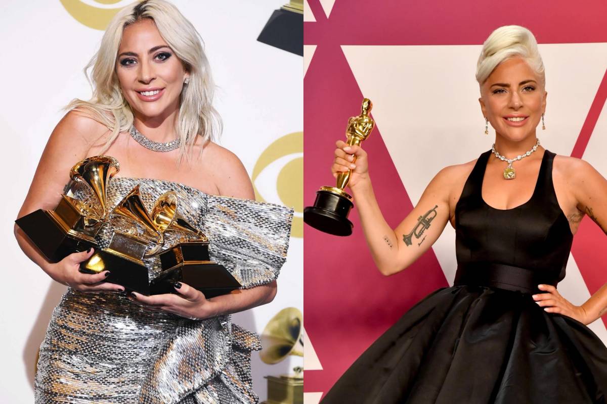 Lady Gaga en los Grammy 2019 // Lady Gaga en los Oscar 2019 Lady Gaga en los Grammy 2019 // Lady Gaga en los Oscar 2019