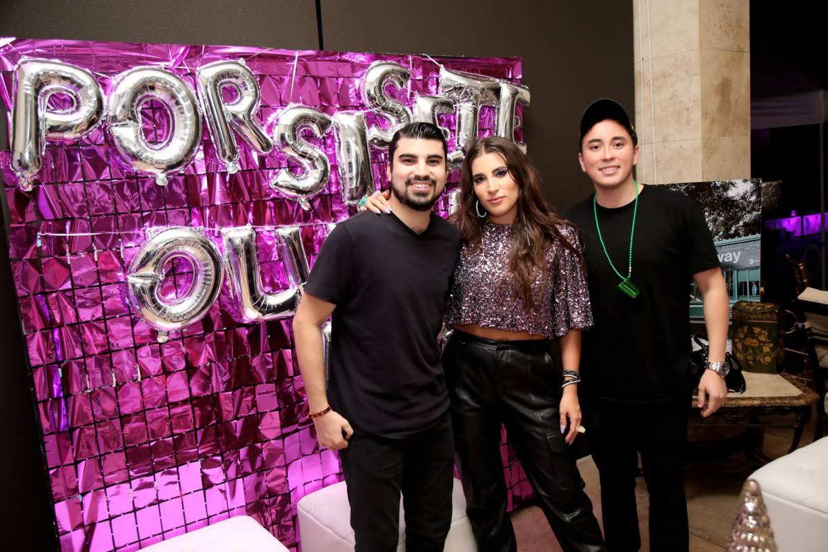 Jose Andres Villeda, Alexa Ferrari y Sebastián Montenegro Jose Andres Villeda, Alexa Ferrari y Sebastián Montenegro