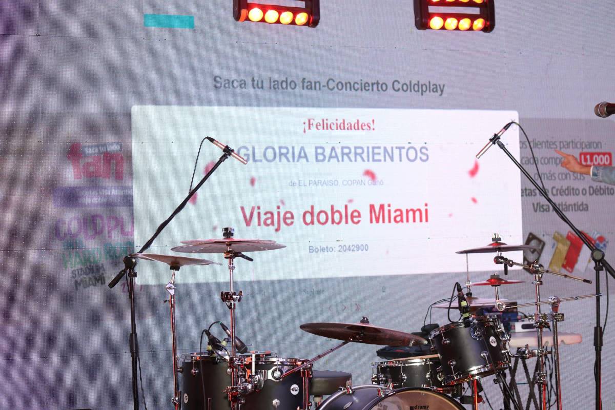 Banco Atlántida celebra el sorteo de la promoción de Coldplay y presenta nueva promoción para sus tarjetahabientes Banco Atlántida celebra el sorteo de la promoción de Coldplay y presenta nueva promoción para sus tarjetahabientes