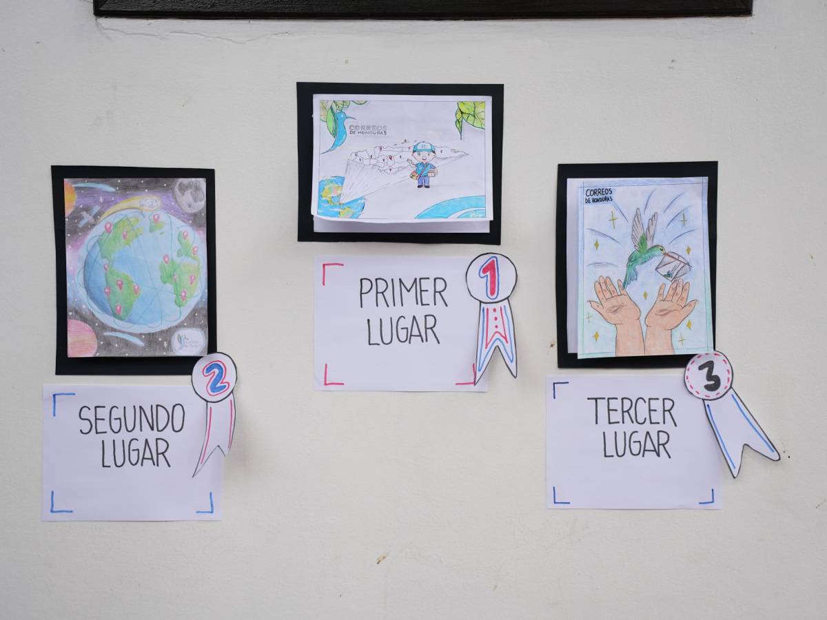 Correos de Honduras y Banco Atlántida realizan con éxito el primer concurso de dibujo infantil a nivel nacional