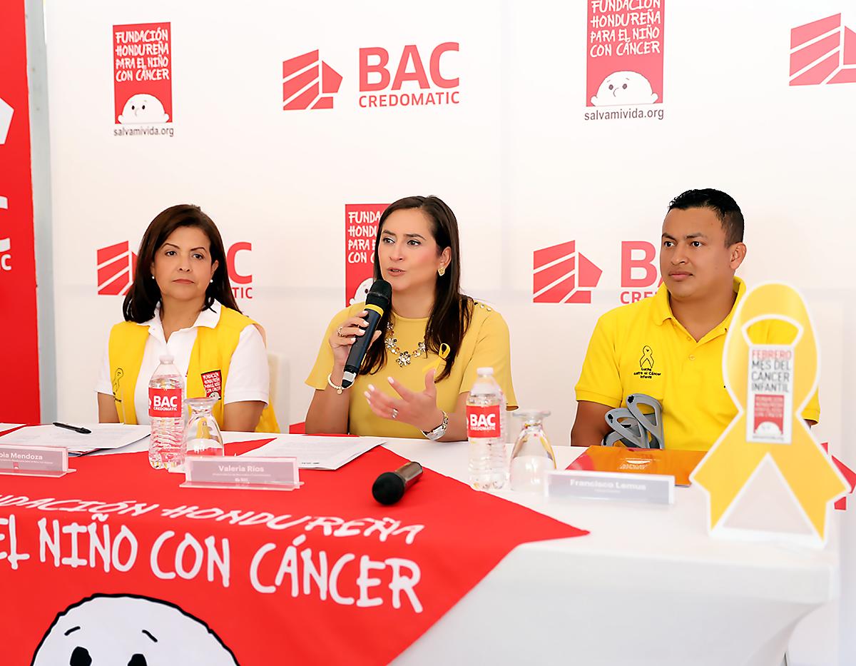 BAC y la Fundación Hondureña para el Niño con Cáncer lanzan la quinta edición de la campaña social Disfrutar para Salvar