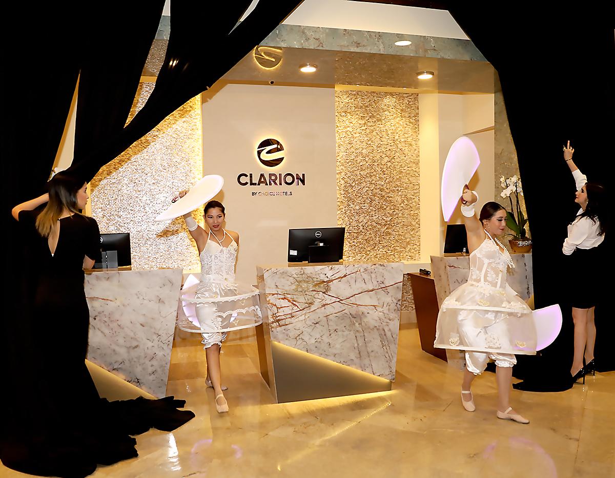 Inauguración del nuevo lobby del Hotel Clarion