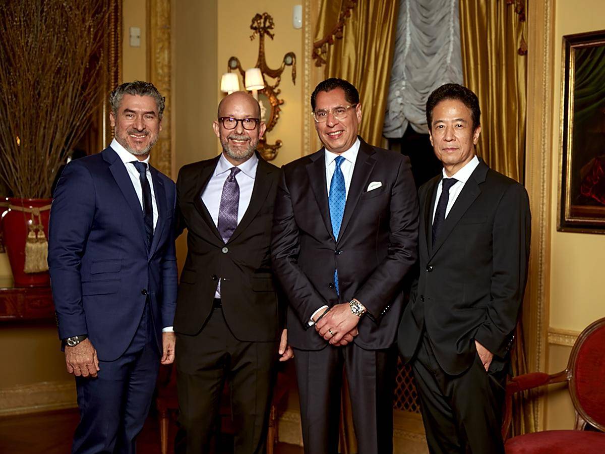 Alirio Torralba, Pedro Rivas, Sebastián Pastor y Tomoaki Kato Alirio Torralba, Pedro Rivas, Sebastián Pastor y Tomoaki Kato