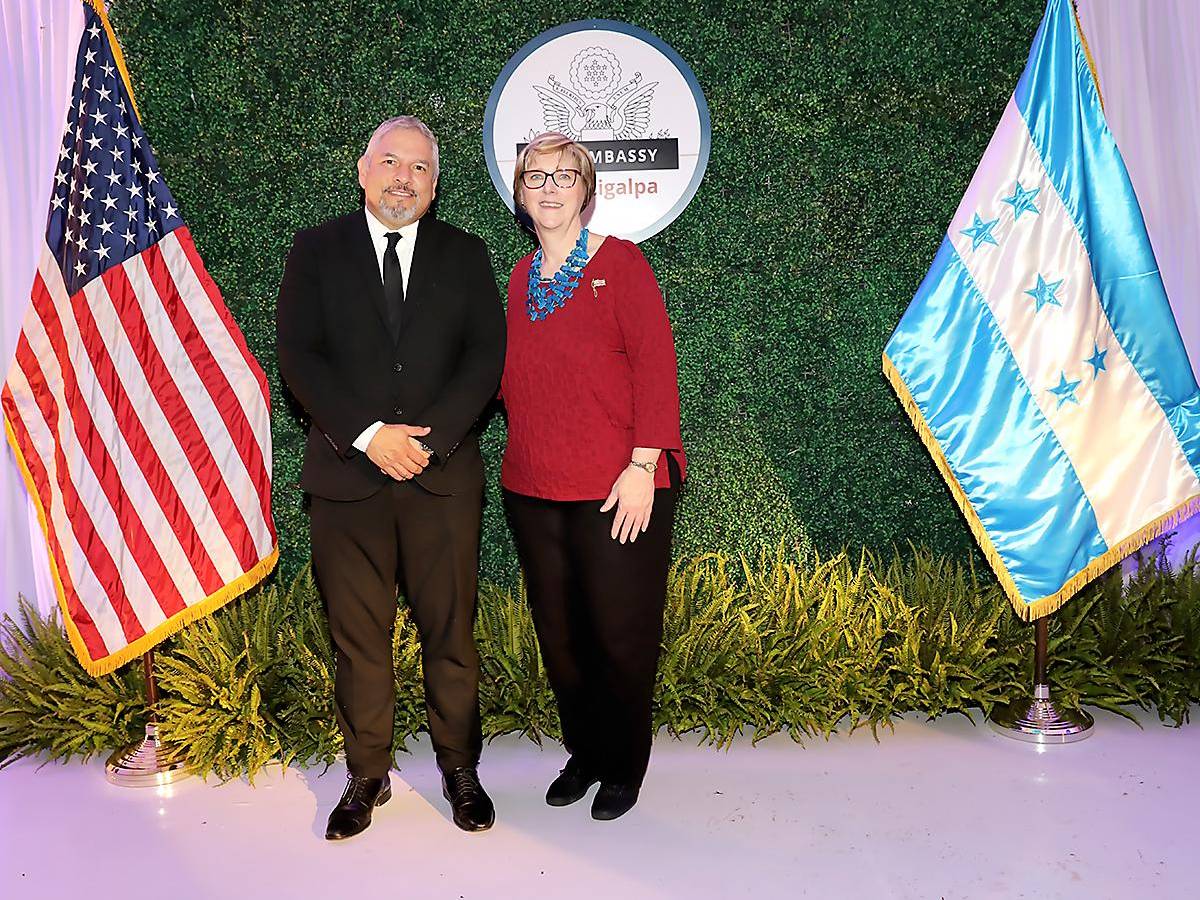 La Embajada de Estados Unidos en Tegucigalpa festejó el 247 aniversario de la independecia de EUA