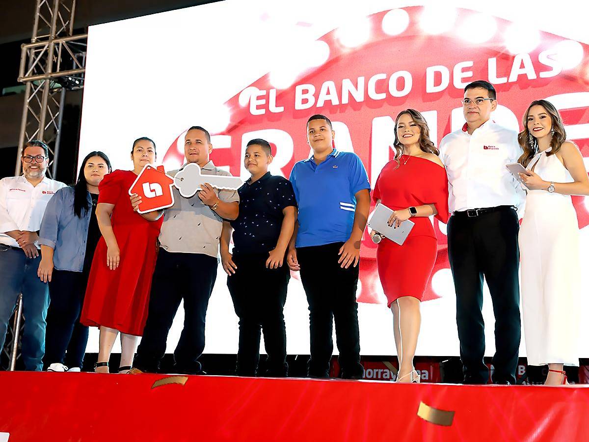 Banco Atlántida celebró su 110 Aniversario premiando la lealtad de sus clientes