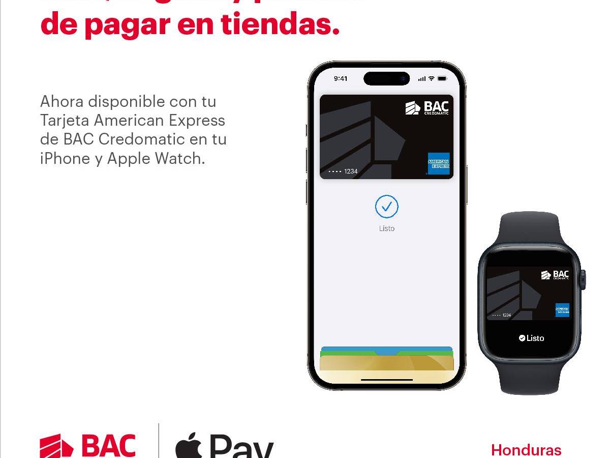 BAC trae Apple Pay a sus clientes en Honduras y Panamá