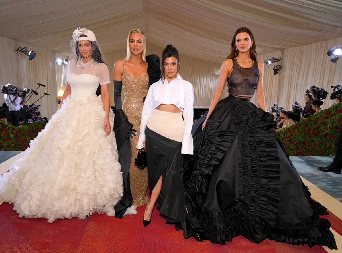 Kylie, Khloé y Kourtney y Kendall en la Met Gala 2022