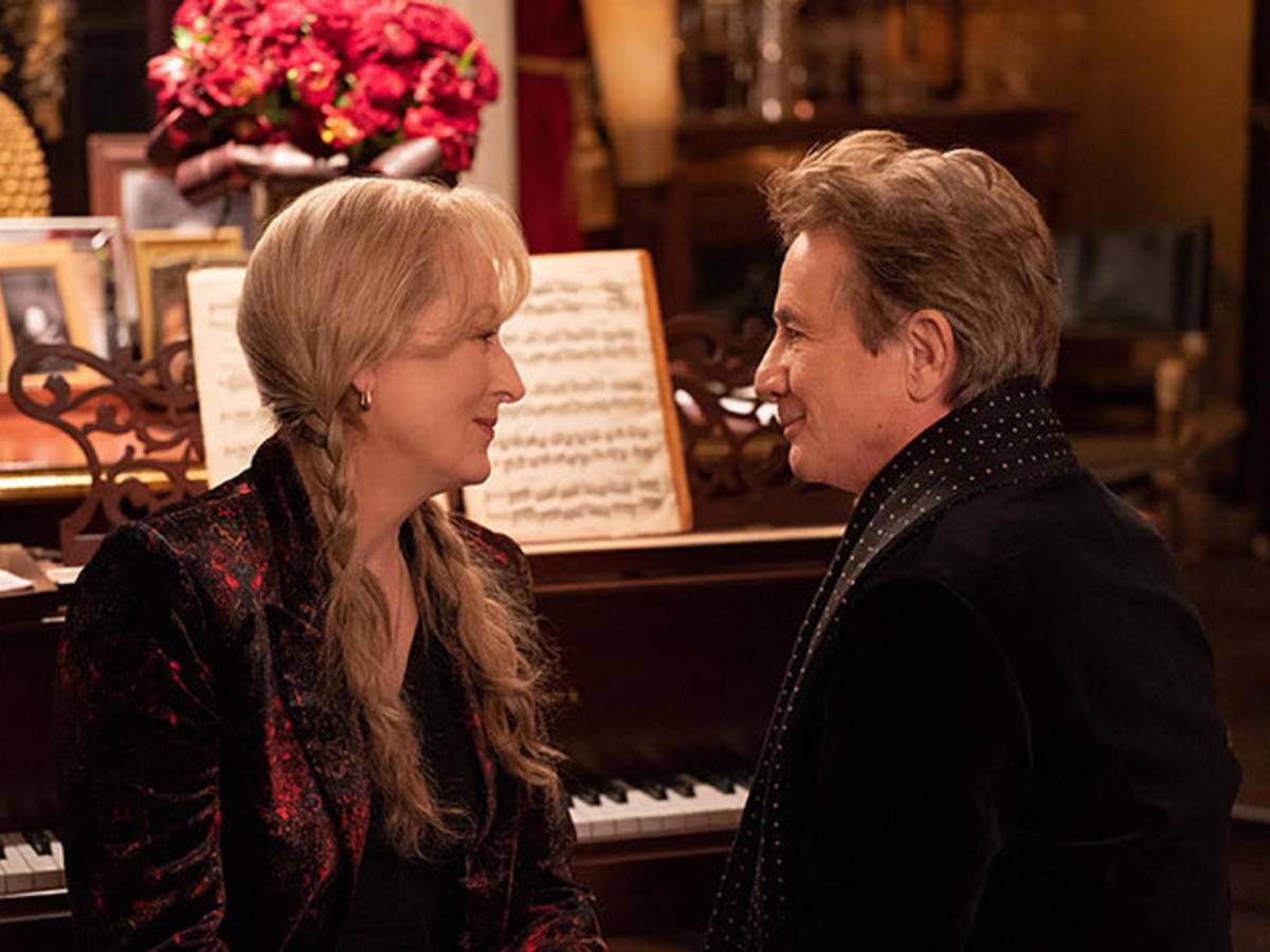 Meryl Streep y Martin Short actuando juntos en ‘Only Murders In The Building’