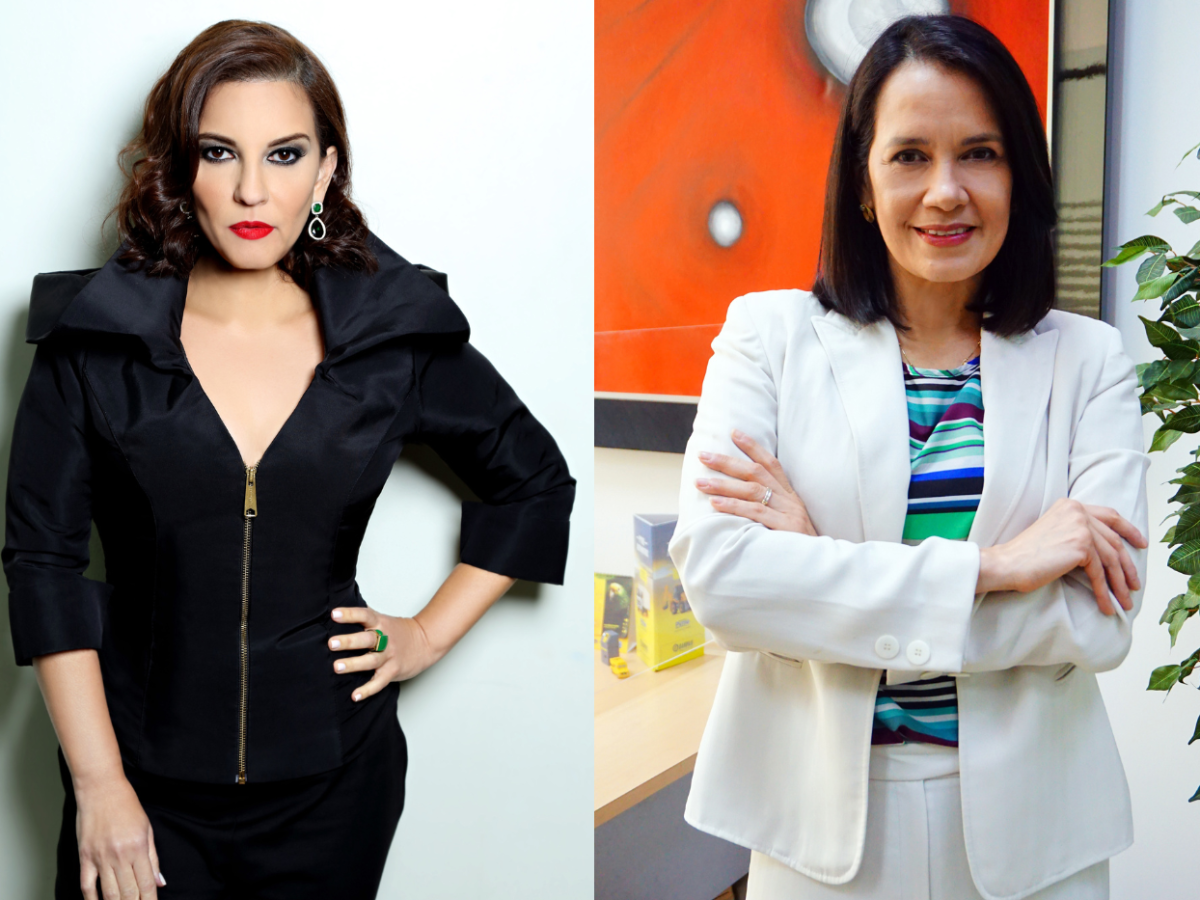 Blanca Bendeck y Ana Lourdes Cálix. Blanca Bendeck y Ana Lourdes Cálix.