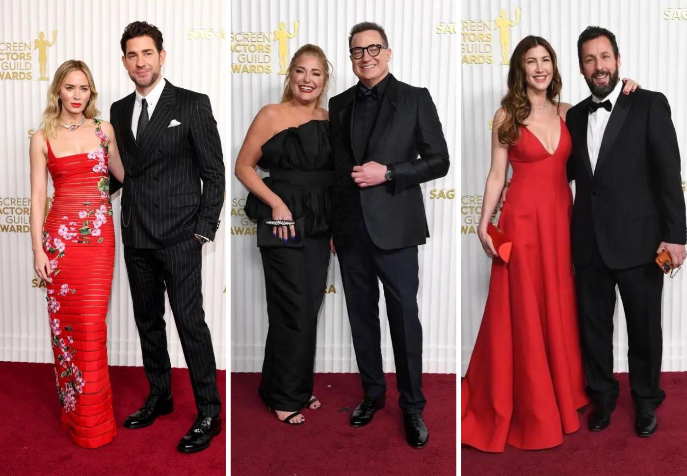 Las parejas más románticas de los SAG Awards 2023