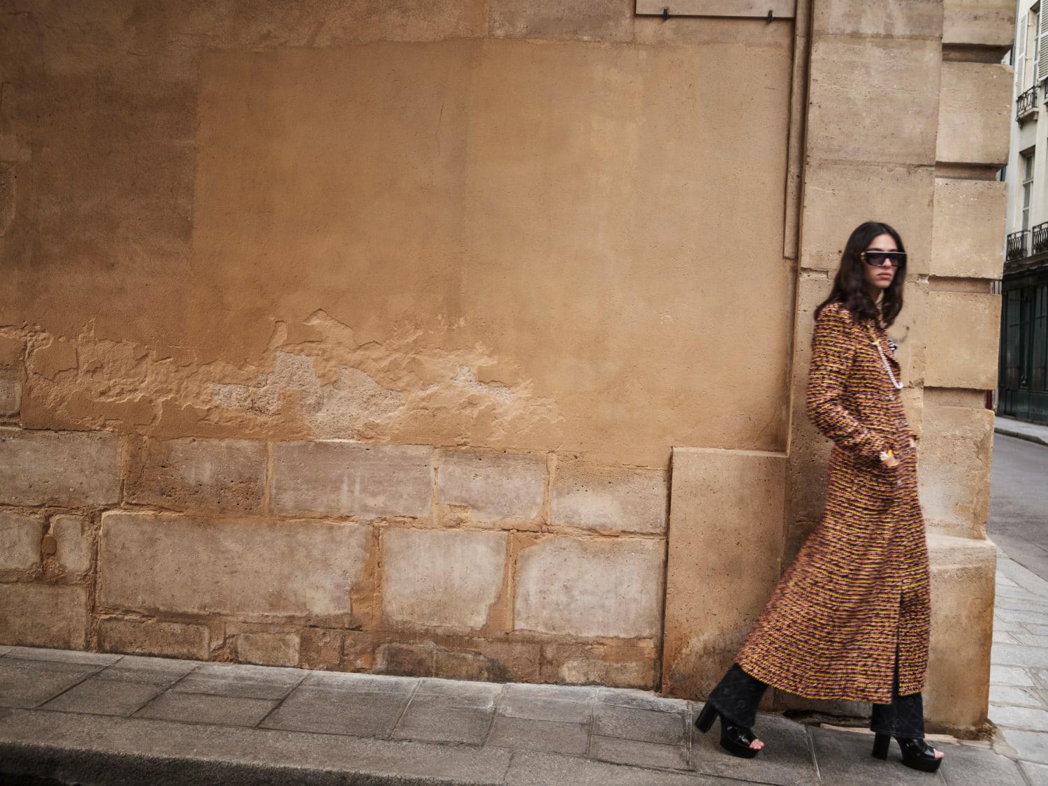 El tweed es el tejido estrella de la colección