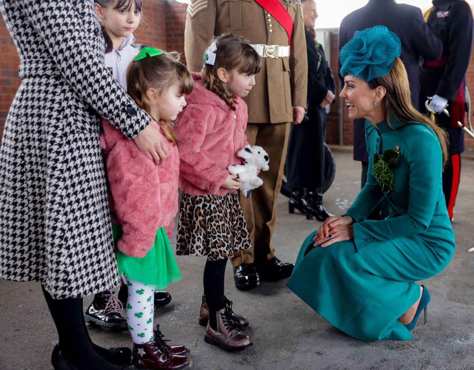 Kate debuta en San Patricio como coronel de la Guardia Irlandesa