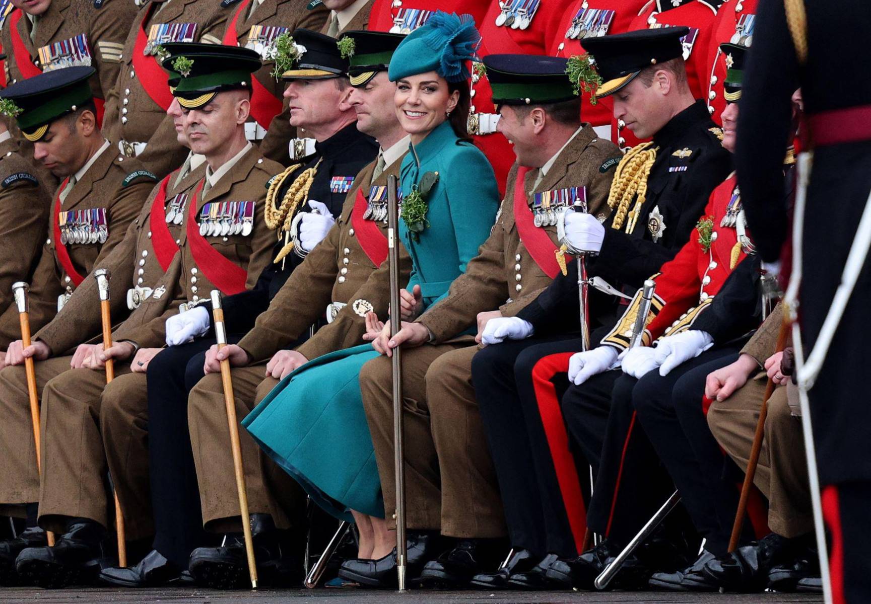 Kate debuta en San Patricio como coronel de la Guardia Irlandesa