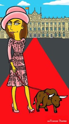 Letizia, un personaje de Los Simpson