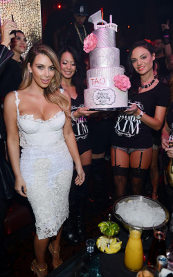 La fiesta de Kim Kardashian