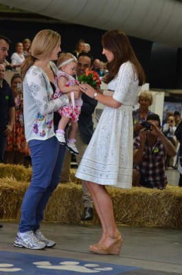 Kate bromea sobre la calvicie del príncipe William