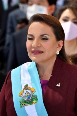 El look de Xiomara Castro