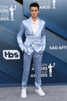 Mandatory Credit: Photo by David Fisher/Shutterstock (10525964z)Noah Schnapp26th Annual Screen Actors Guild Awards, Arrivals, Fashion Highlights, Shrine Auditorium, Los Angeles, USA - 19 Jan 2020