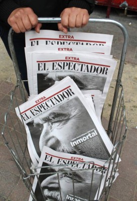 El emotivo adios a García Márquez