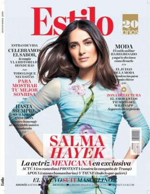 Salma Hayek, la actriz mexicana en exclusiva