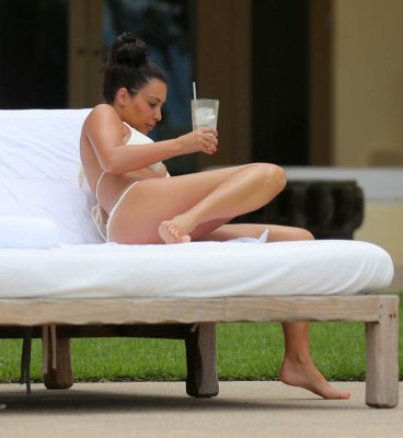 Kim Kardashian deslumbra en México