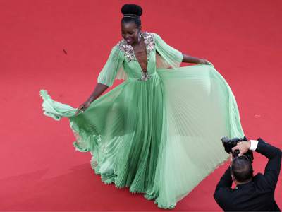 La actriz mexicana-keniana Lupita Nyong'o La actriz mexicana-keniana Lupita Nyong'o