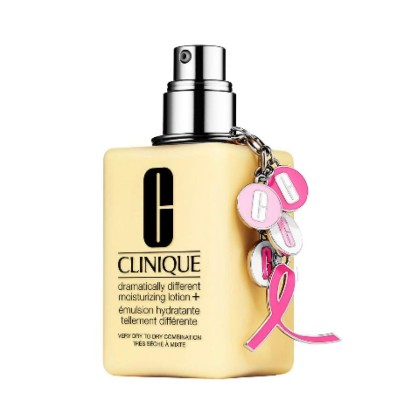 Clinique se suma con la loción Dramatically Different Moisturizing. Su fórmula ofrece un doble de hidratación durante todo el día, reforzando la barrera de la piel en un 54%. En esta ocasión donaran el 100% del beneficio.