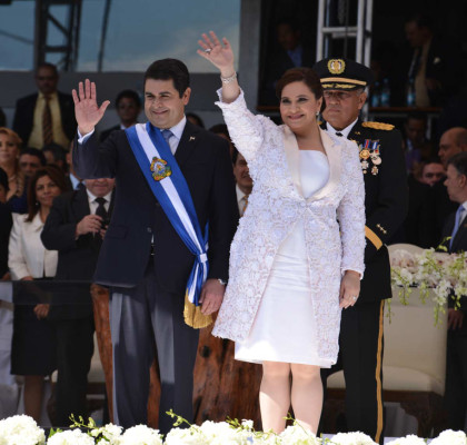 Traspaso presidencial: Juan Orlando Hernández