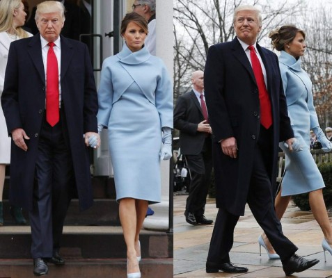 La elegancia de las parejas presidenciales en la toma de posesión