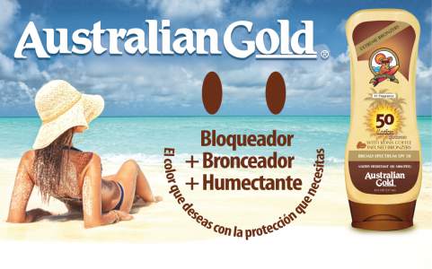 Si se quiere estar moreno, hay múltiples sustitutos del sol como la crema autobronceadora Australian Gold con factor de protección solar 50 que permite tener una piel con un tono moreno que imita con facilidad el bronceado pero sin los riesgos de un exceso solar.