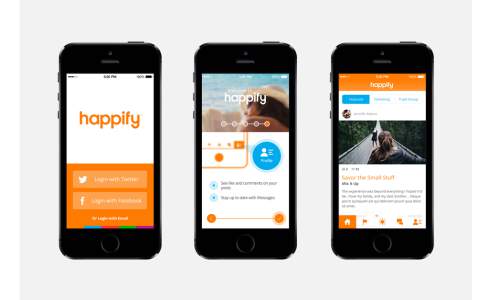 Happify. Usa la ciencia de la felicidad para alcanzar tus metas personales. Enfoca tu energía y propontenuevos objetivos. Esta app te brinda actividades diarias personalizadas que te ayudan a romper malos hábitos y dejar atrás patrones de pensamiento negativos. Obtén puntuaciones por logros y rastrea tus mejoras a lo largo del tiempo.