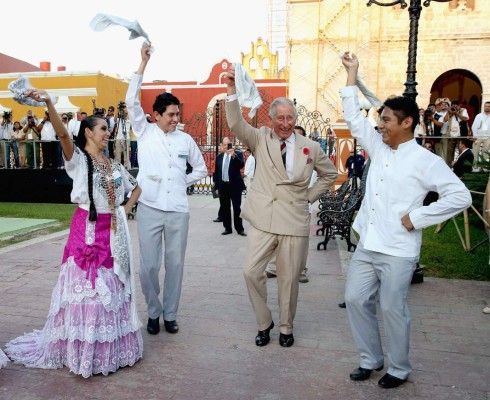 Visita del príncipe Carlos a México