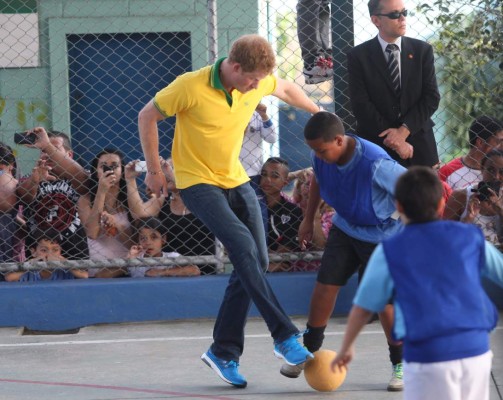 El príncipe Harry y su visita a Brasil