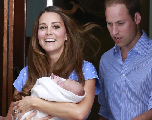 Kate Middleton dio a luz a su tercer hijo
