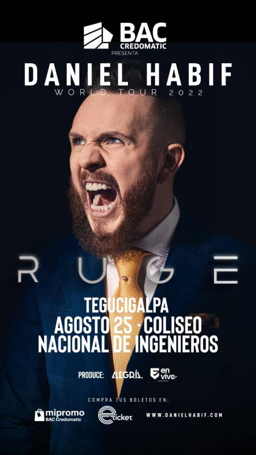 Daniel Habif “Ruge” en Tegucigalpa Daniel Habif “Ruge” en Tegucigalpa