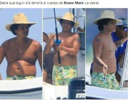Bruno Mars sorprende con cambio de apariencia