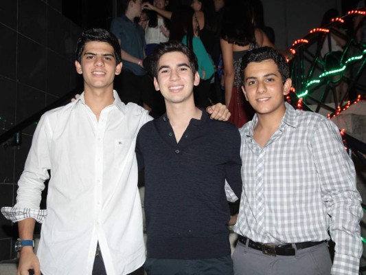 Raúl Faraj, Esteban Larach y Tony Faraj. Raúl Faraj, Esteban Larach y Tony Faraj.