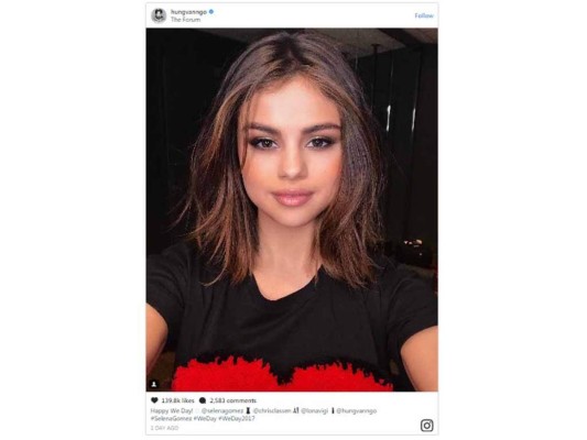 El nuevo corte de pelo de Selena Gómez
