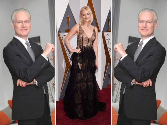 Oscars 2016: Tim Gunn odia el vestido de Jennifer Lawrence