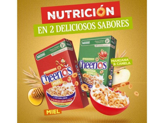 Nutrición y diversión con Cheerios Nestlé en el desayuno