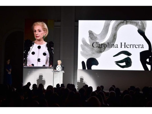 Carolina Herrera es galardonada en los CFDA Fashion Awards 2018